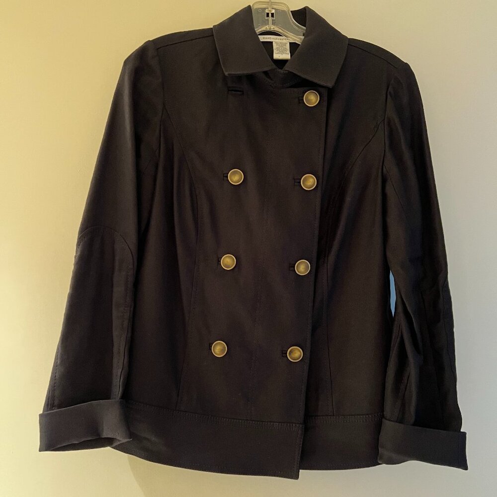 Diane  von Furstenberg Linen Jacket Size 8